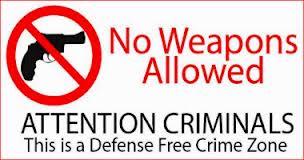 No Weapons Allowed Disarmament Zone